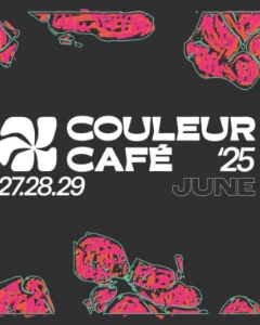 Couleur Cafe 2025 lineup poster.