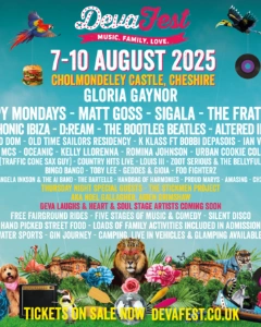 Deva Fest 2025 lineup poster.
