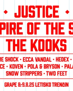Grape Festival 2025 lineup poster.