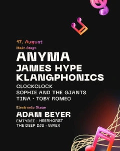 Lovestream Festival 2025 lineup poster.