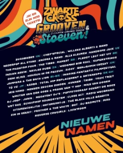 Zwarte Cross 2025 lineup poster.