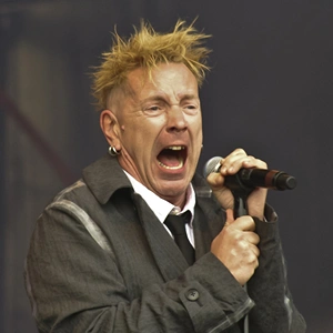 John Lydon live in concert.