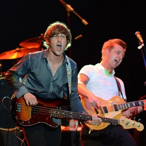 Secondhand Serenade live in concert.