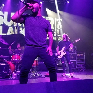 Erra live in concert.