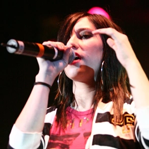 The Veronicas live in concert.