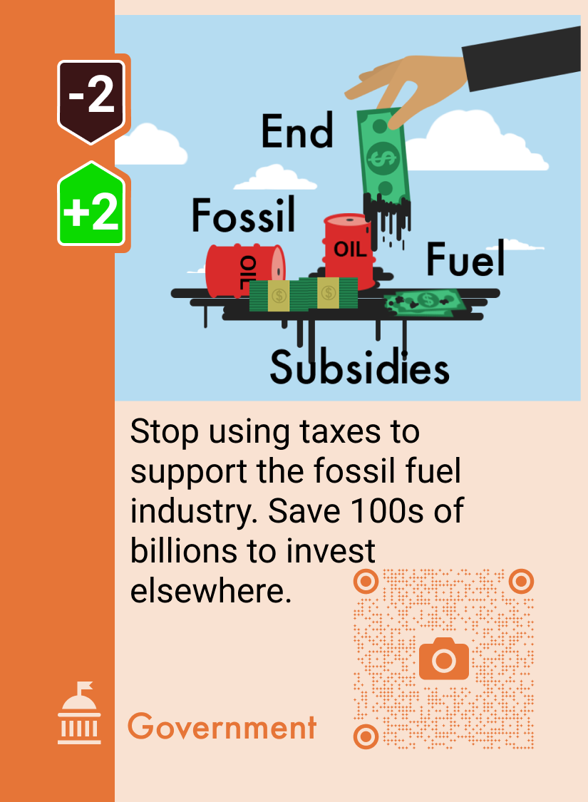 End Fossil Fuel Subsidies