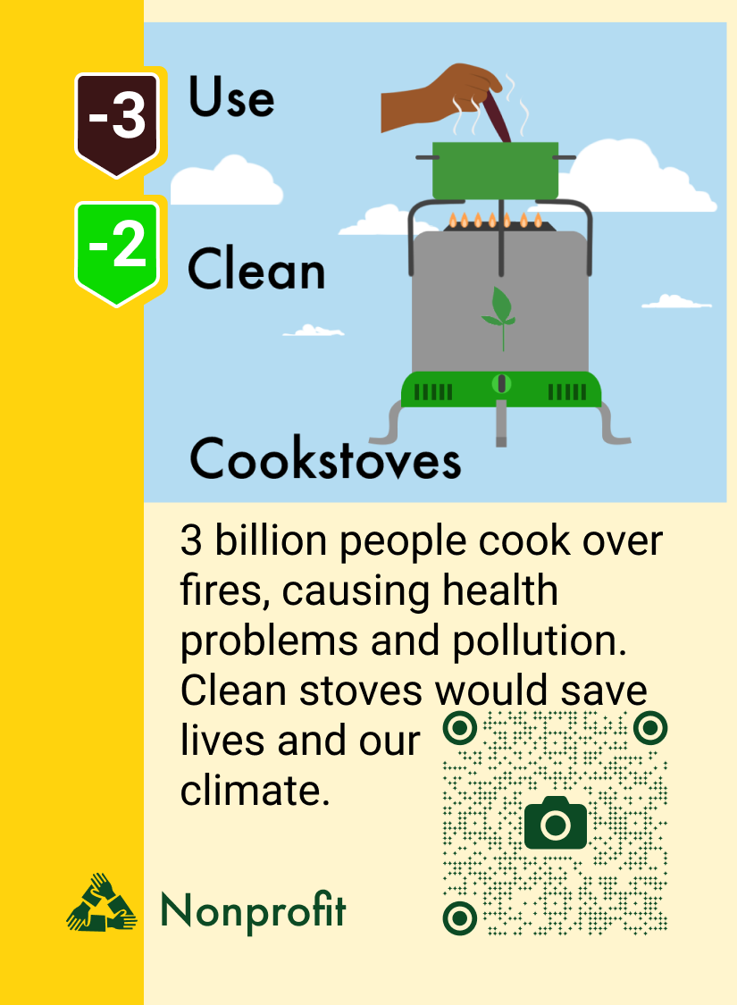 Use Clean Cookstoves