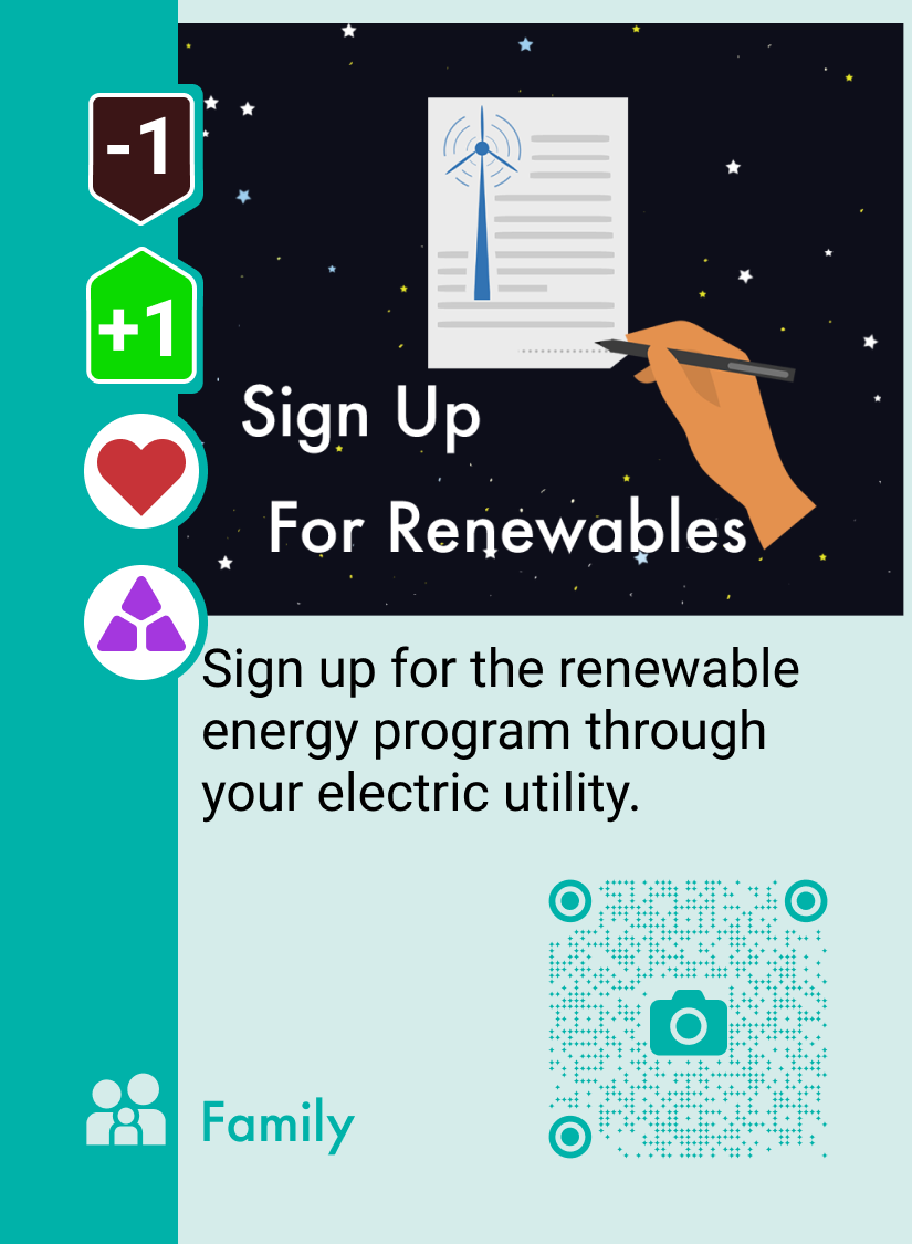 Sign Up For Renewables