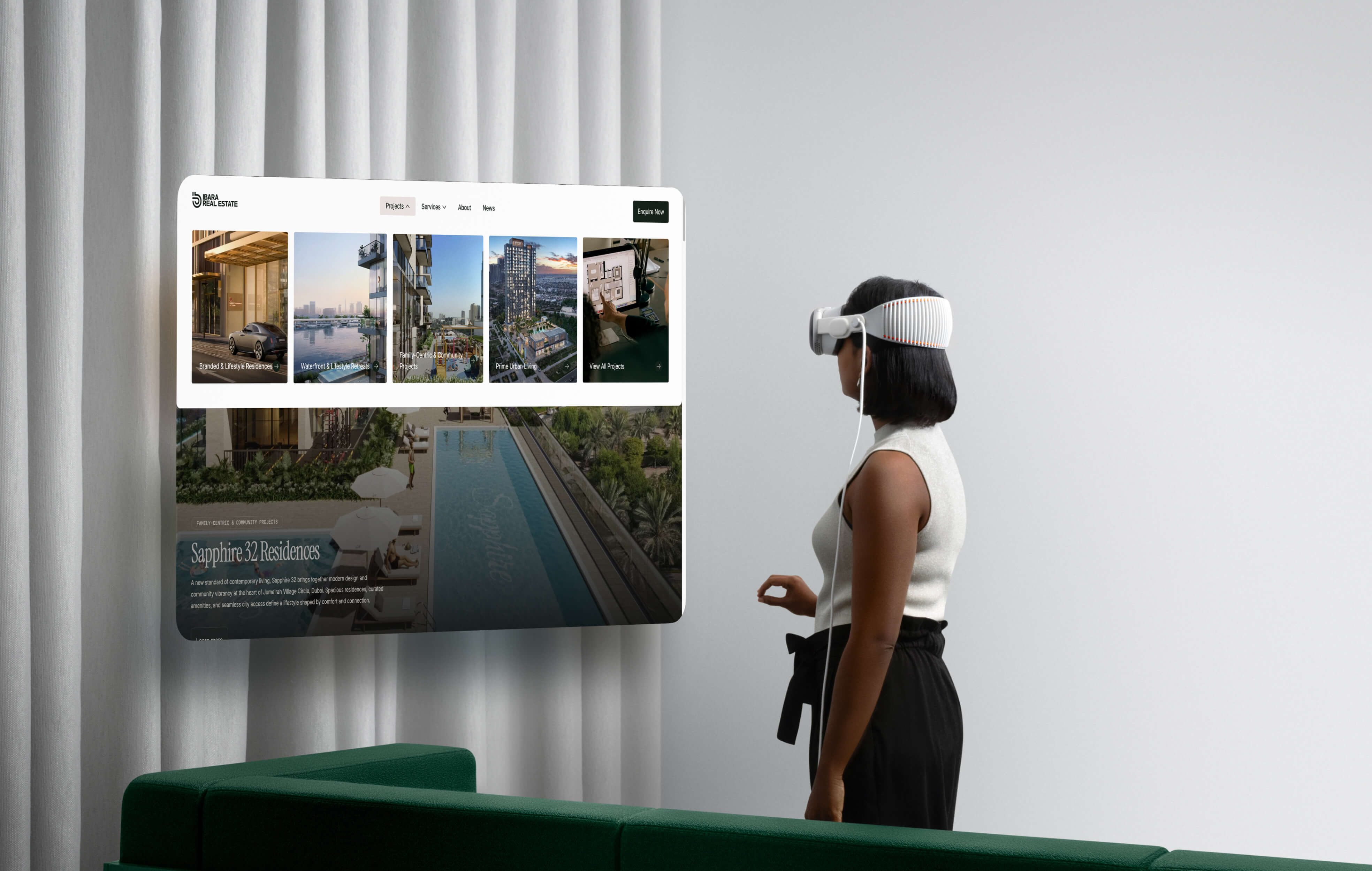DUBAI REAL ESTATE WEBSITE cover image