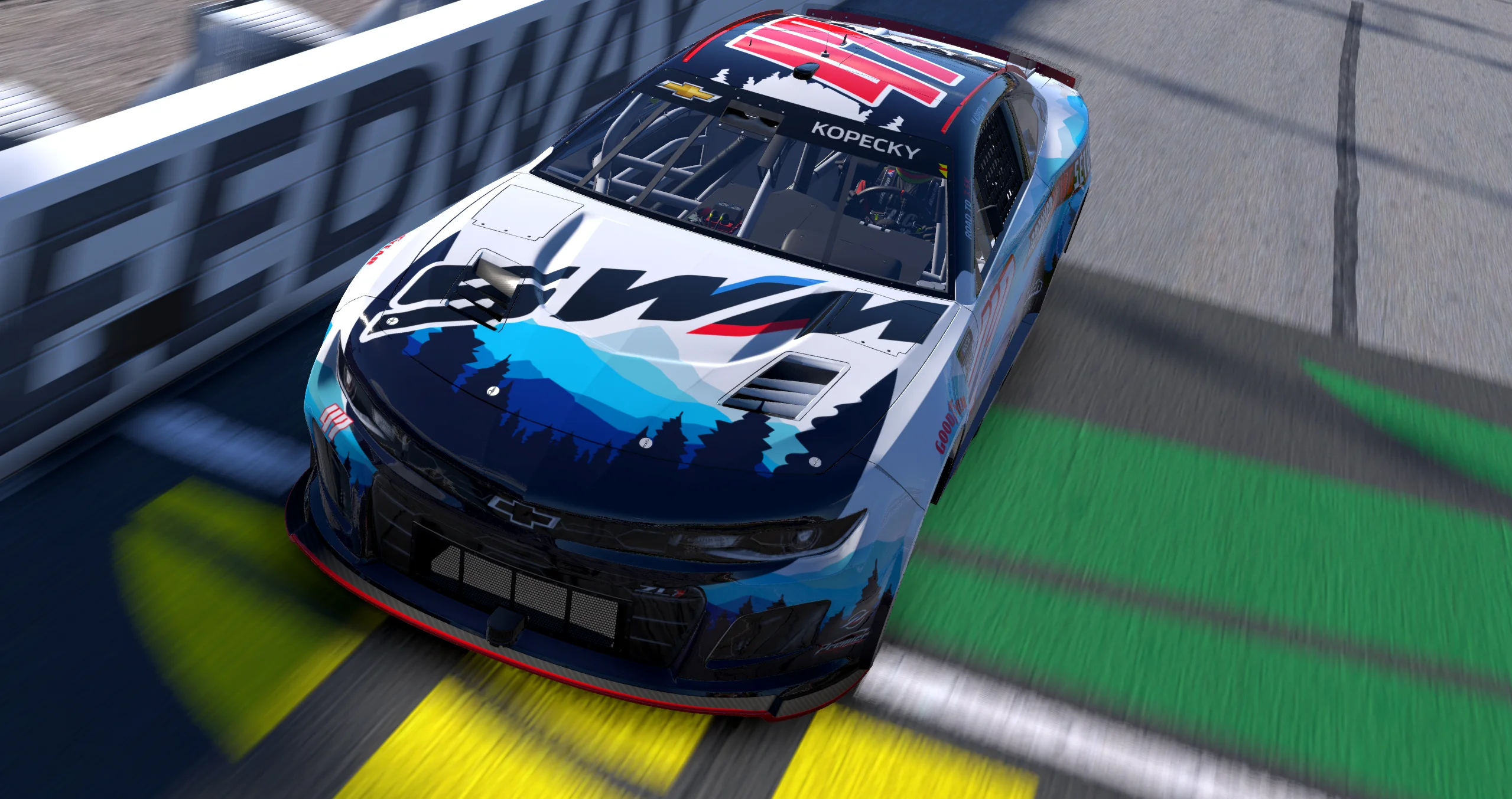 Sim Wrap Market - NASCAR Class A