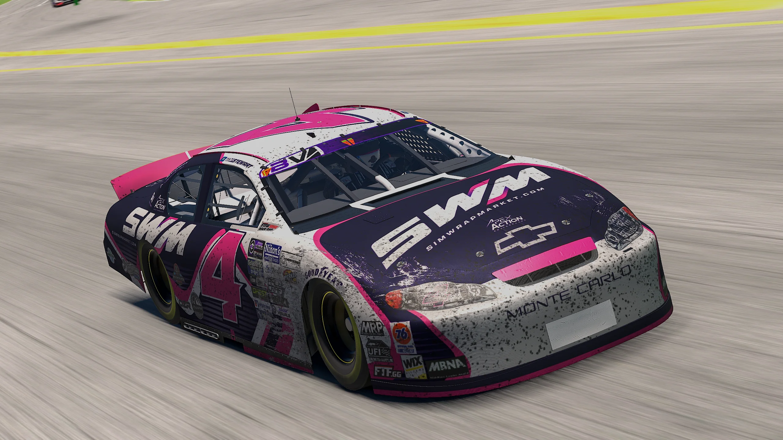 Sim Wrap Market - NASCAR Gen 4