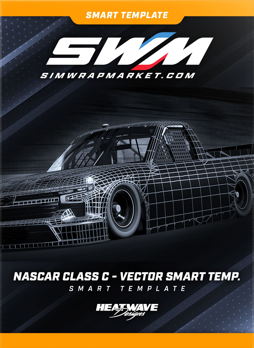 NASCAR Class C - Vector Smart Template