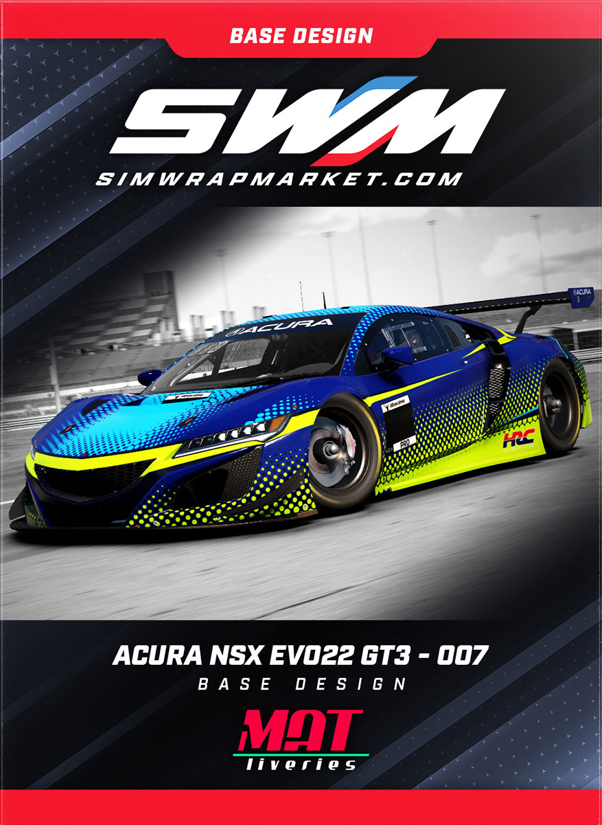 Acura NSX EVO22 GT3 - 007