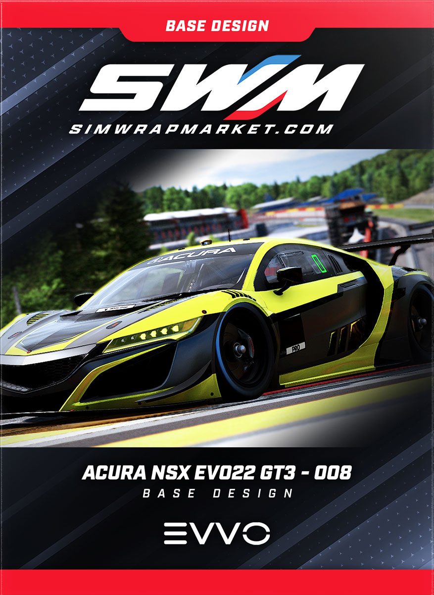 Acura NSX EVO22 GT3 - 008