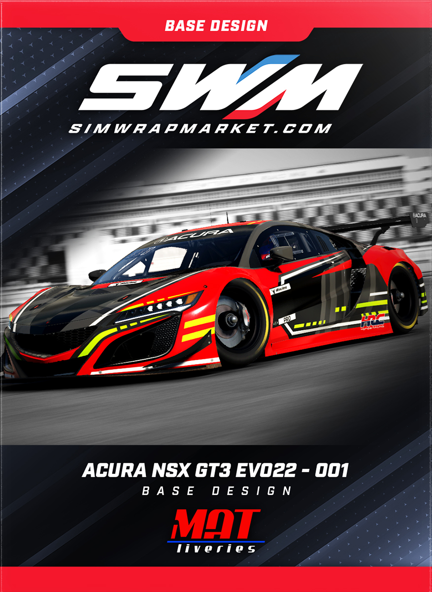 Acura NSX EVO22 GT3 - 001