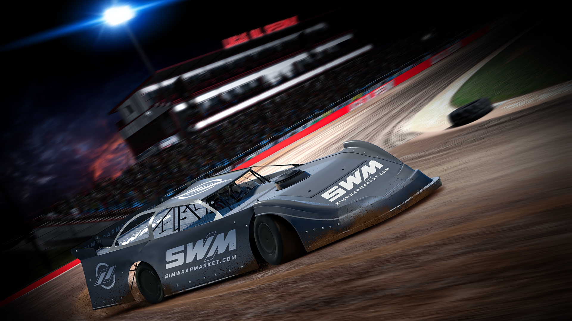 Dirt Late Model Scene - 001