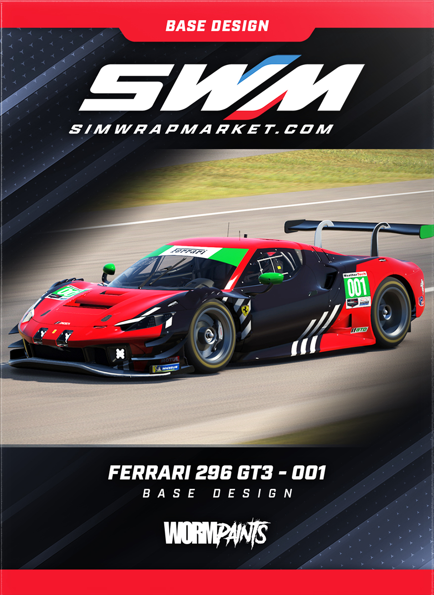 Ferrari 296 GT3 - 001