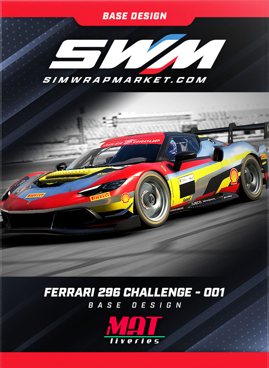 Ferrari 296 Challenge - 001