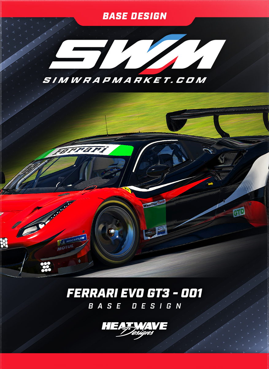 Ferrari EVO GT3 - 001 [LEGACY]