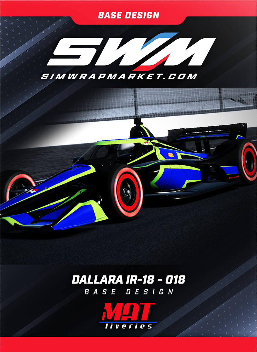 Indycar Dallara IR18 - 018