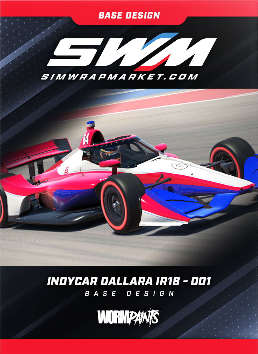 Indycar Dallara IR18 - 001
