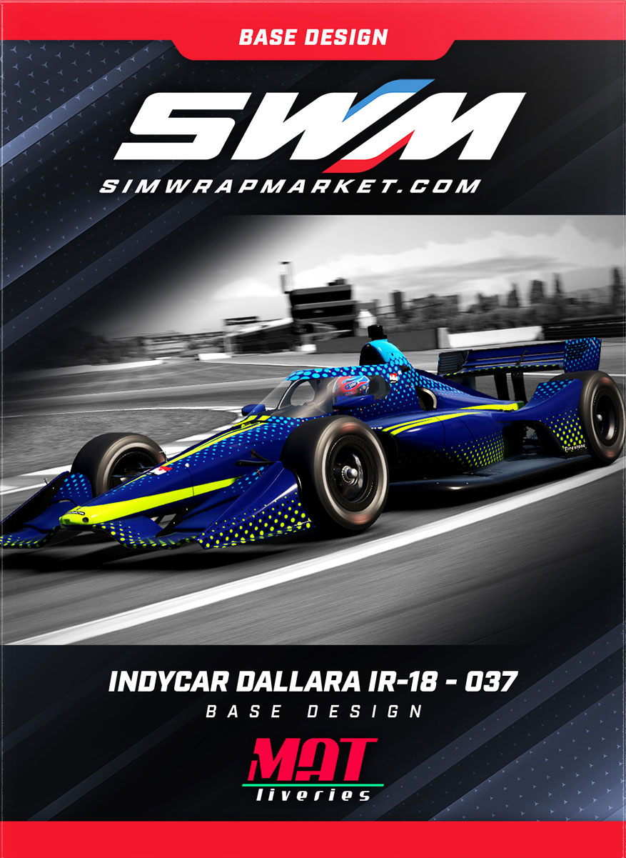 Indycar Dallara IR18 - 037