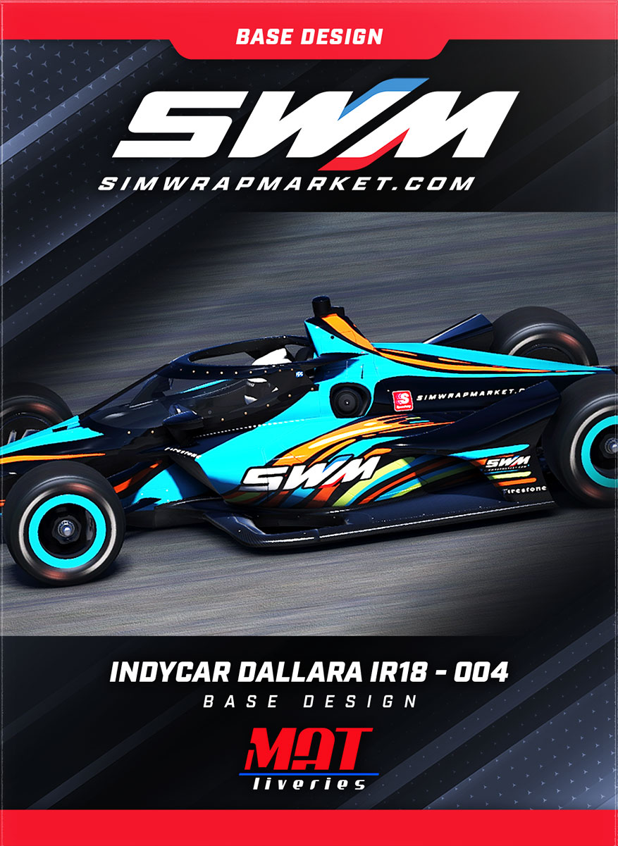 Indycar Dallara IR18 - 004