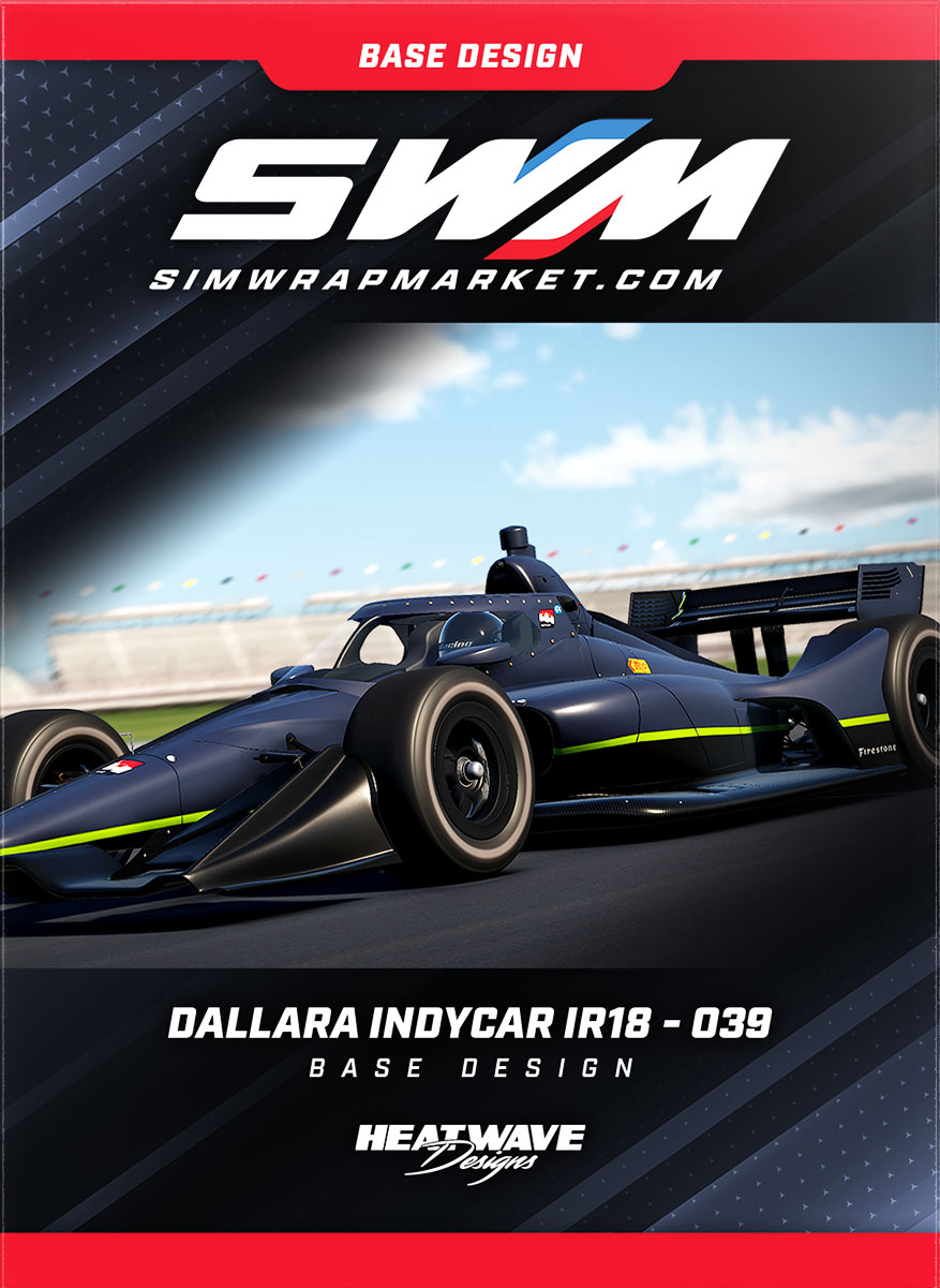 Indycar Dallara IR18 - 039