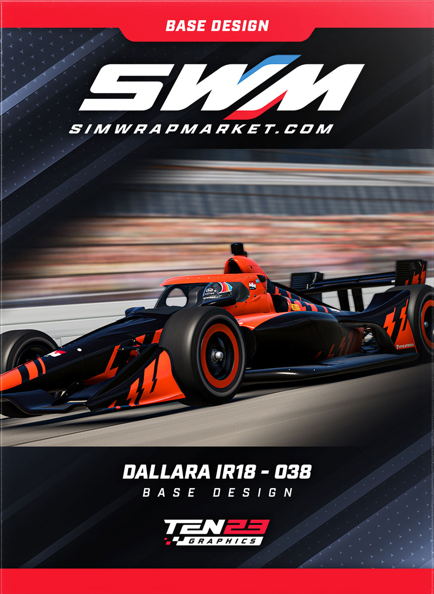 Indycar Dallara IR18 - 038