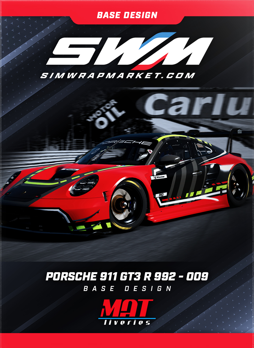 Porsche 911 GT3 R 992 - 009