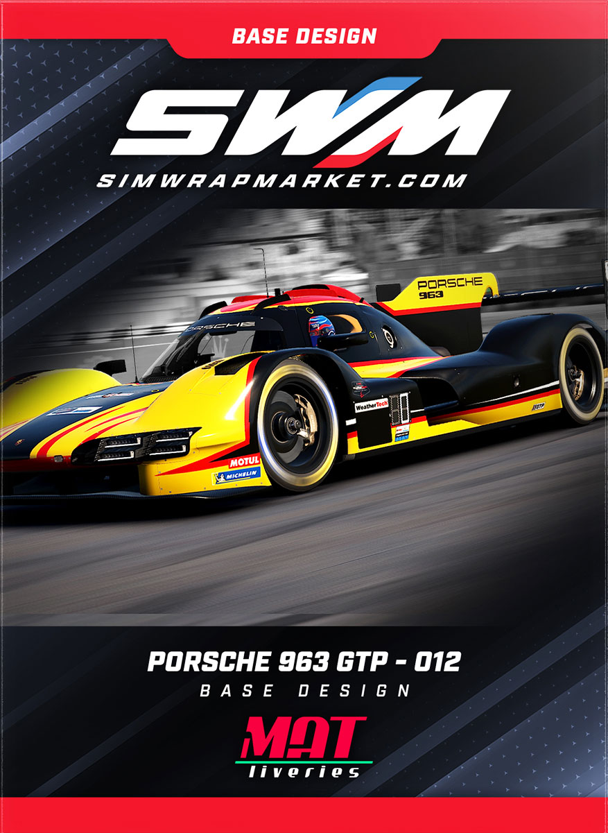 Porsche 963 GTP - 012