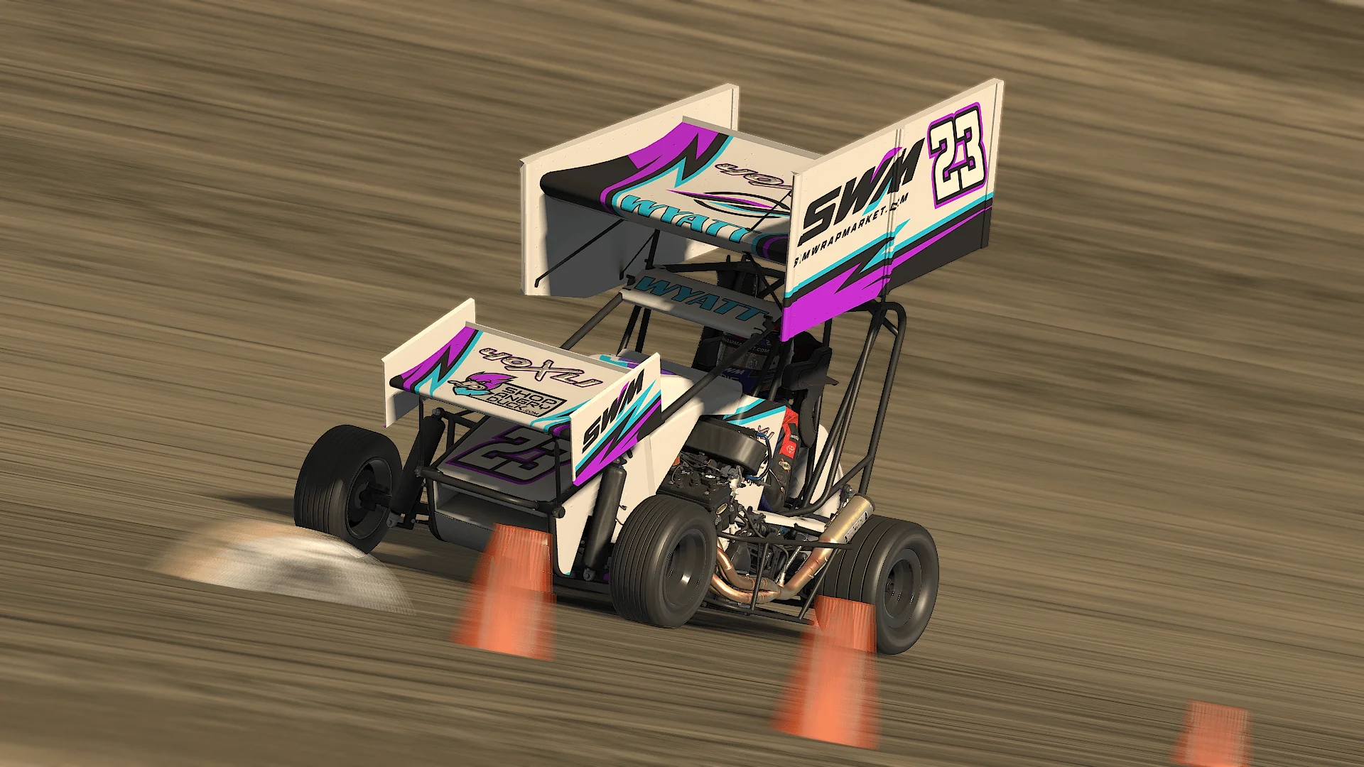 Sim Wrap Market - Dirt Micro Sprint