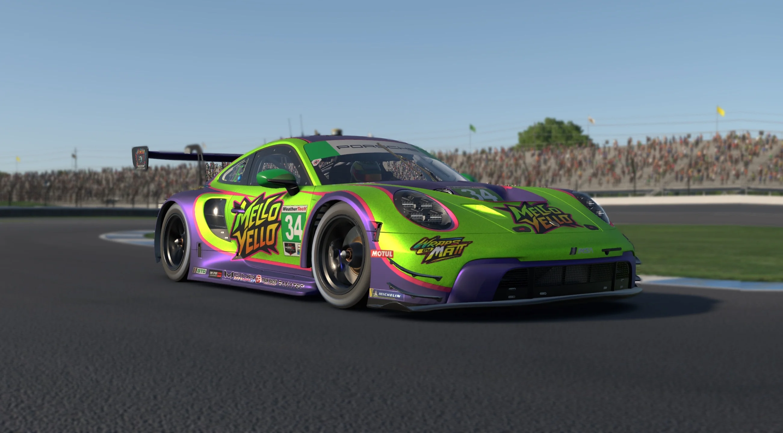 Mello Yello - Porsche 911 GT3 R (992)