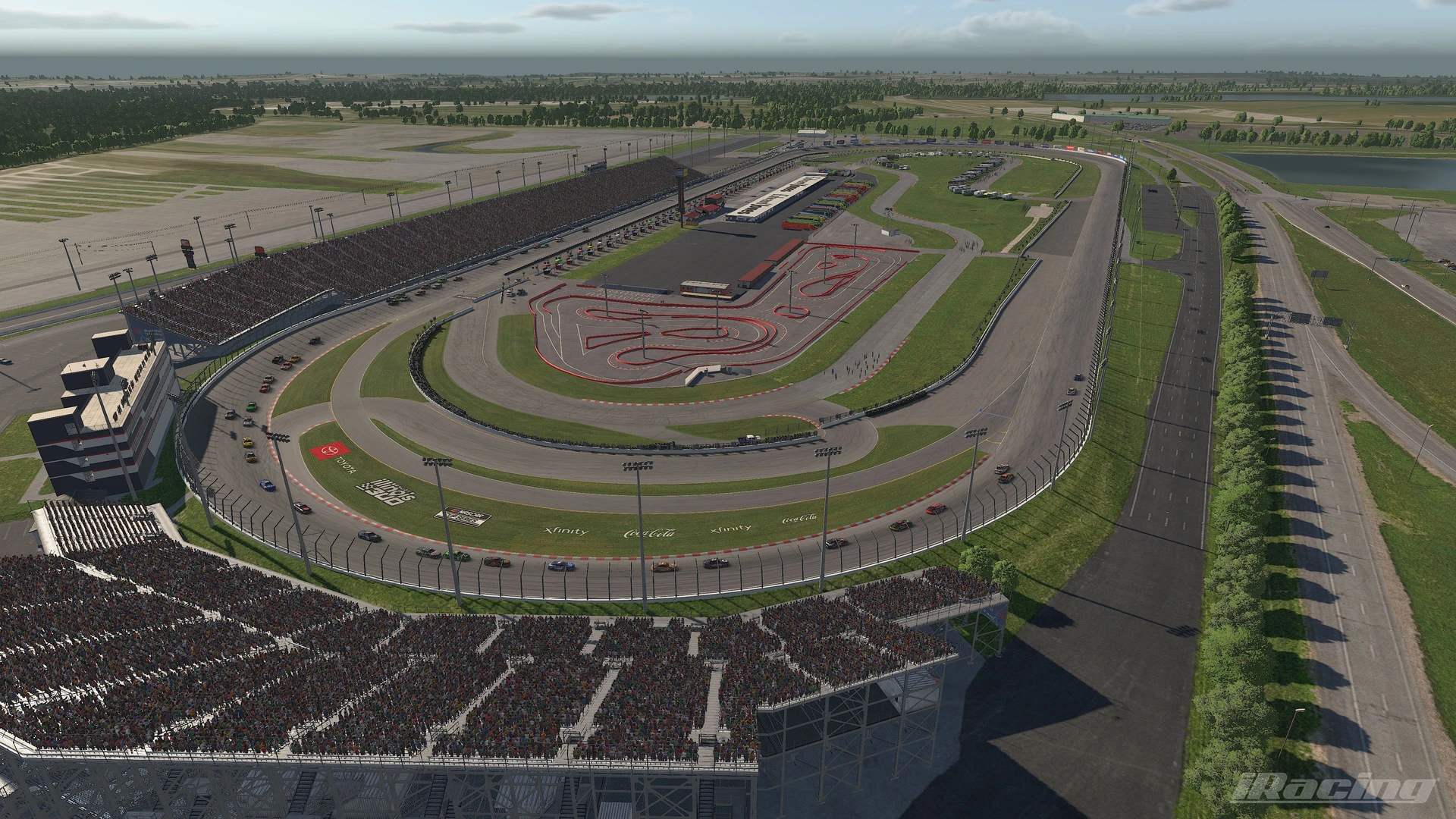 Wwt Raceway Track View World Wide Technology Raceway Camera Pack