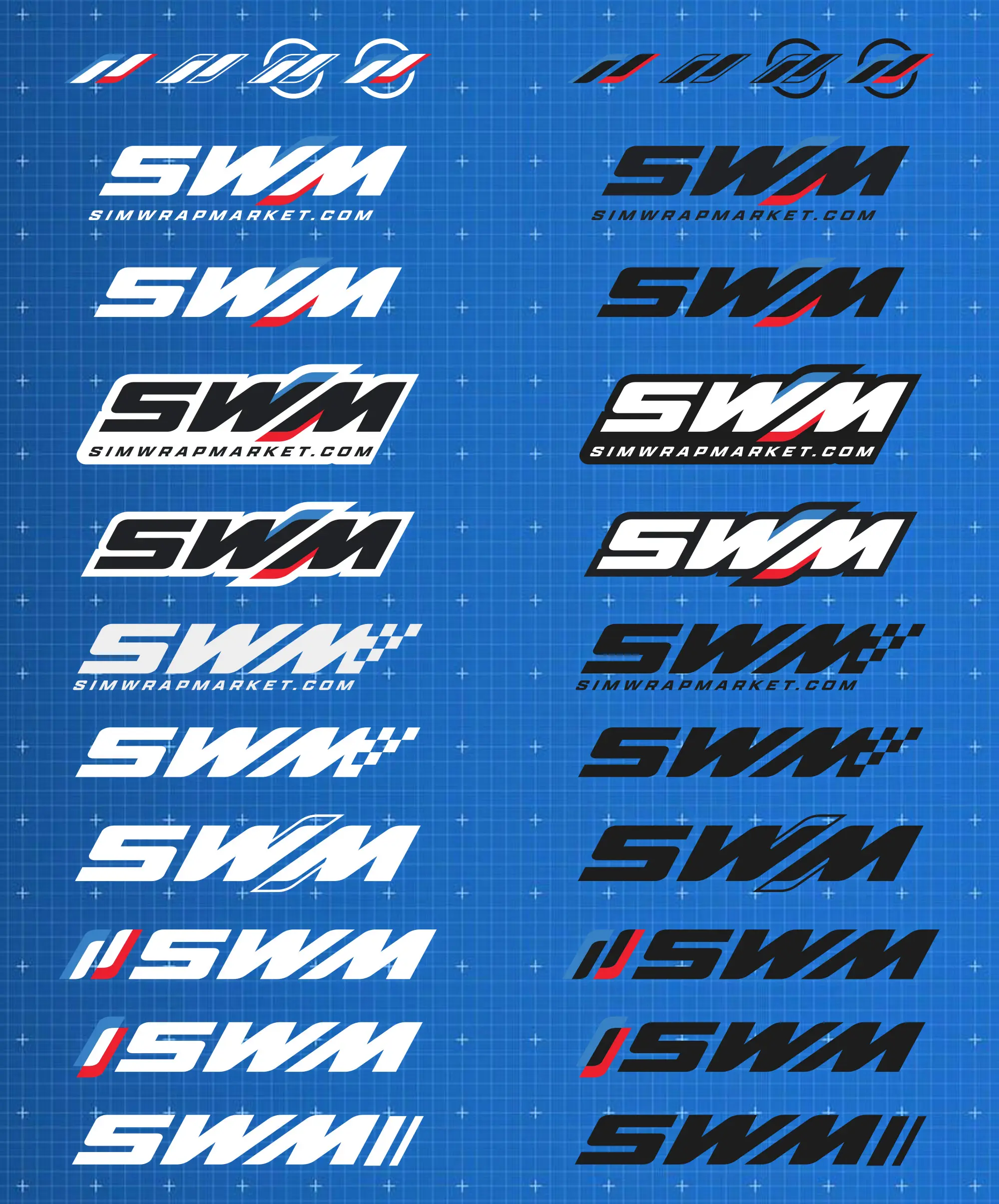 Sim Wrap Market Brand Kit