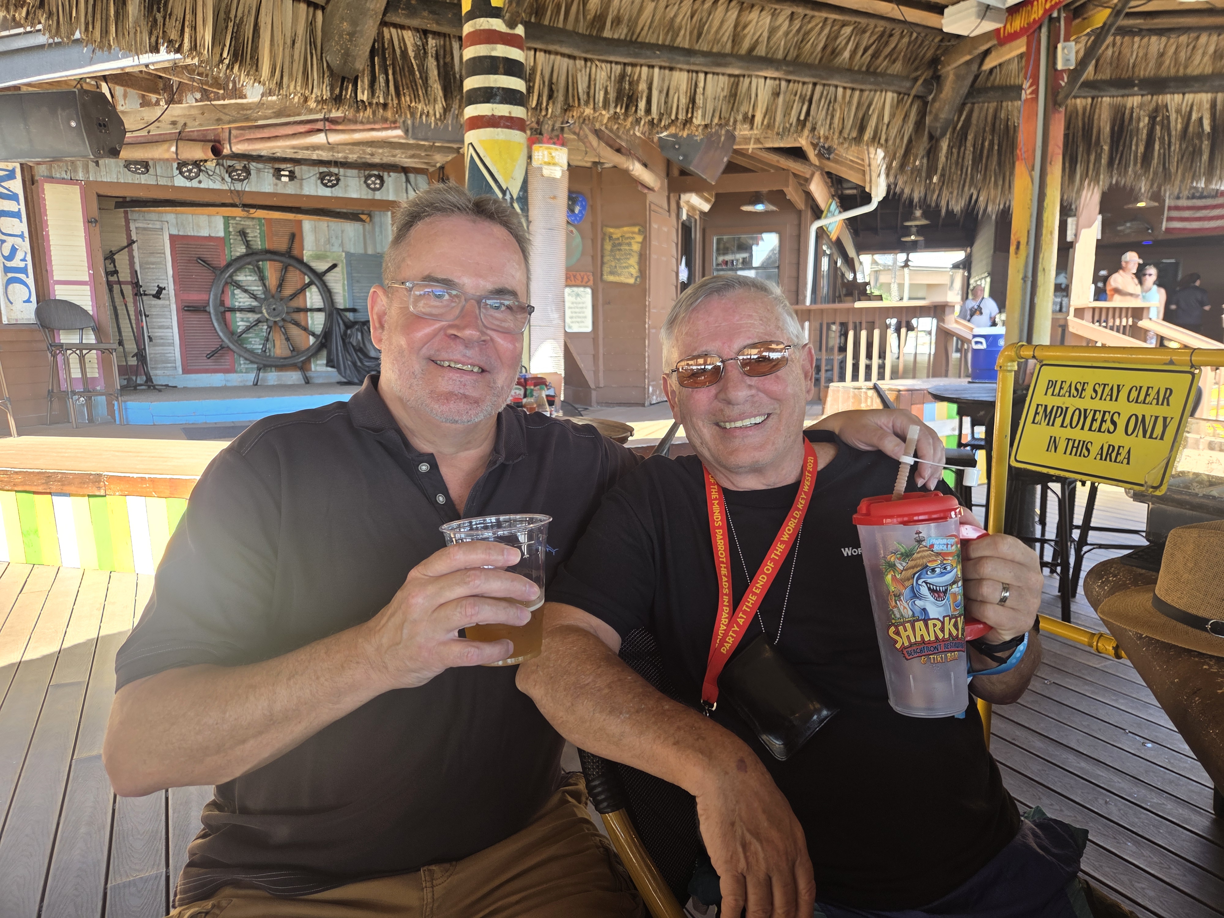 Retired Sergeants Martin Petretti and Vincent Jacobsen 