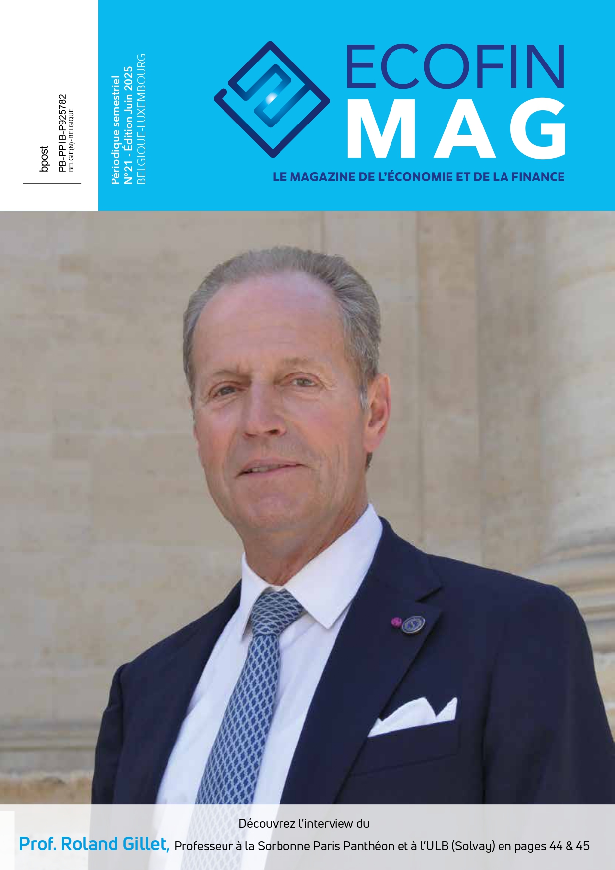 Couverture du magazine 21