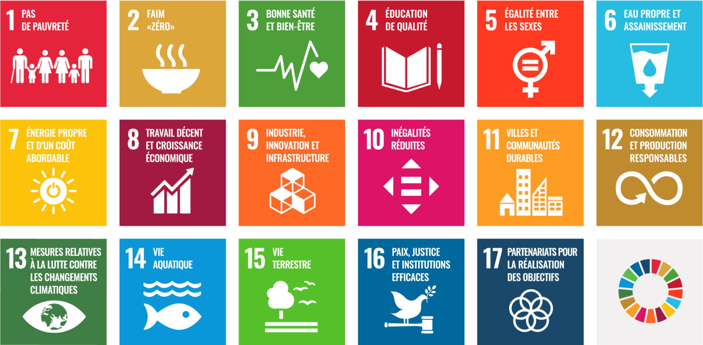 Objectifs de développement durable