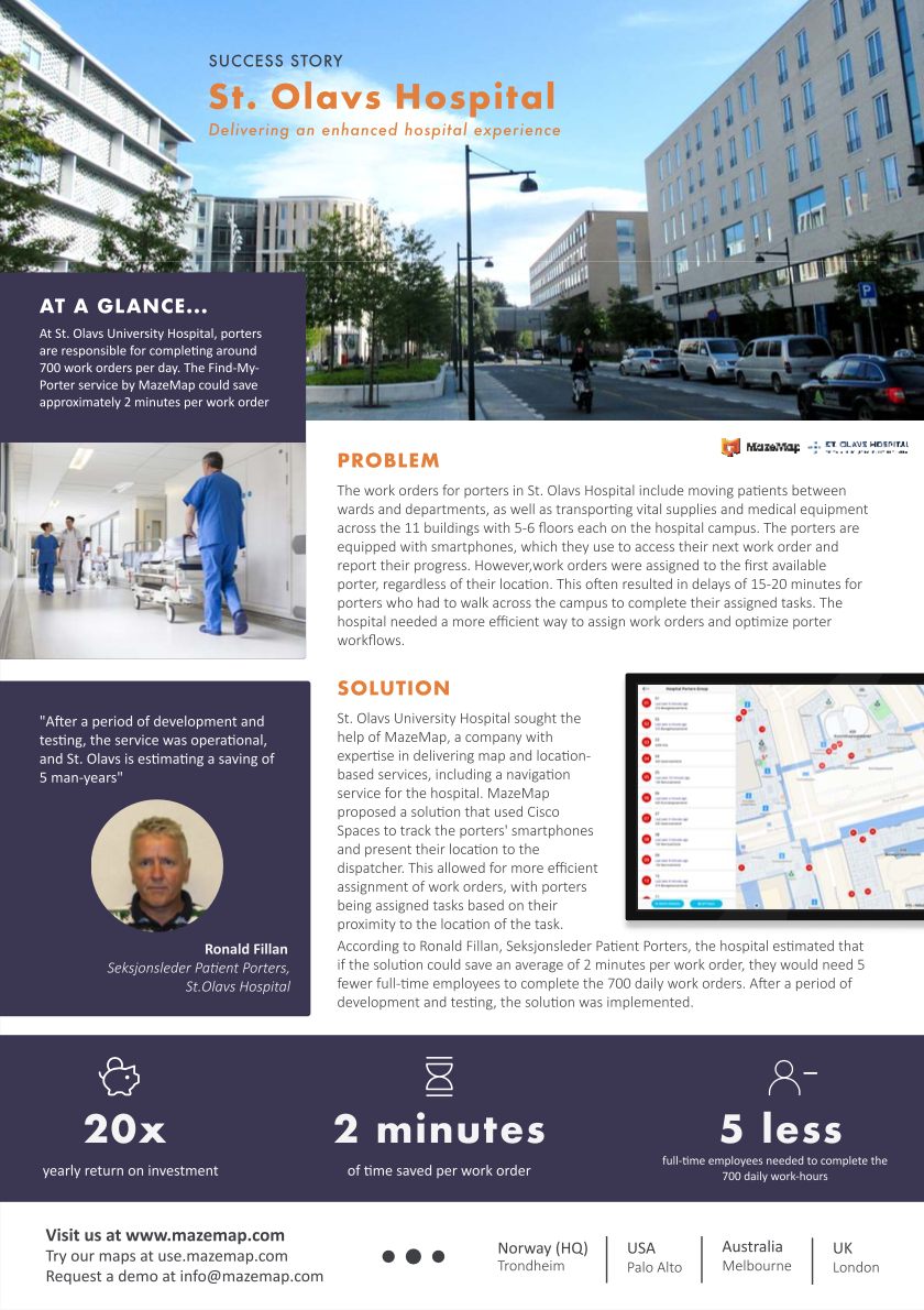 A preview of the Case Study flyer