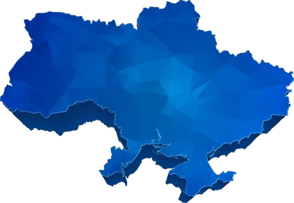 map of Ukraine