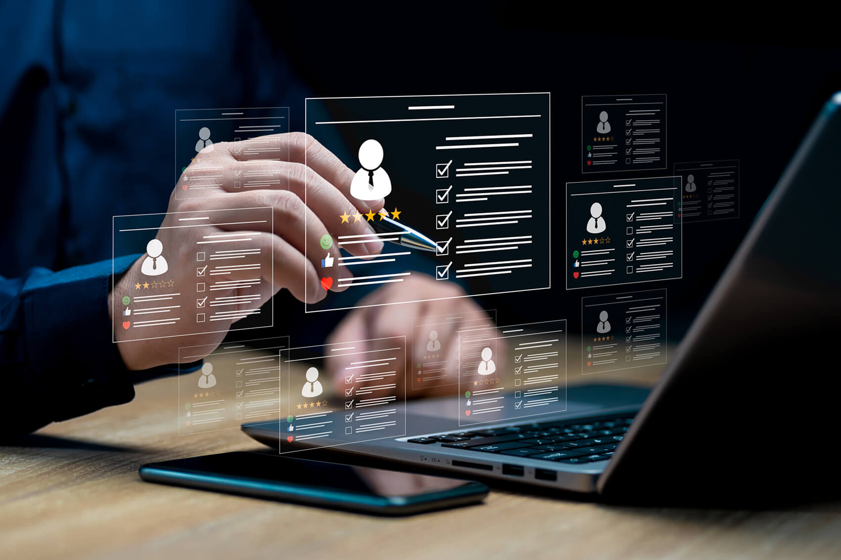find profile when starting staffing agency