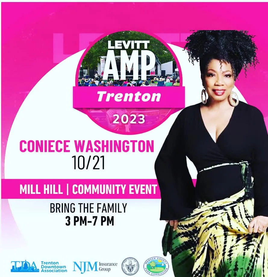 Levitt AMP Trenton Music Series: Coniece Washington