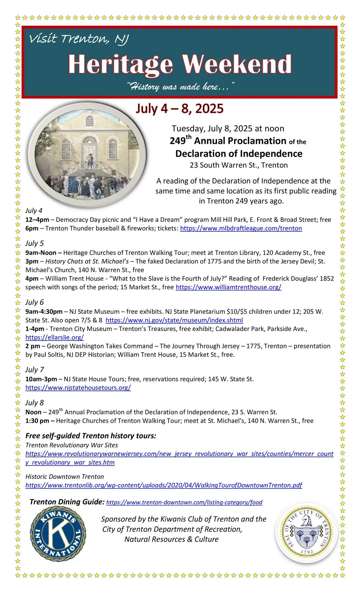 Heritage Weekend 2025