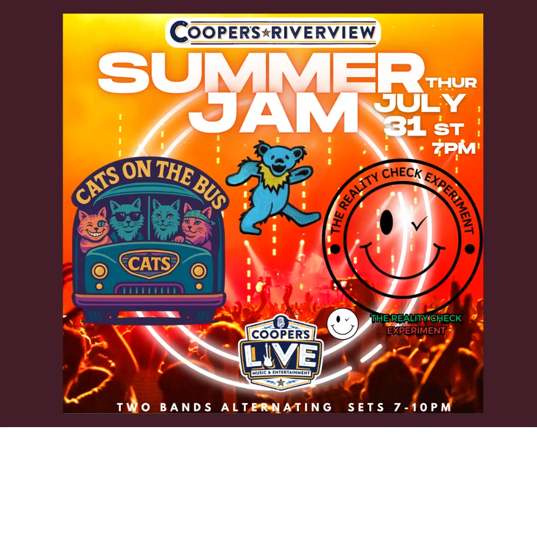 Summer Jam Cats on the Bus