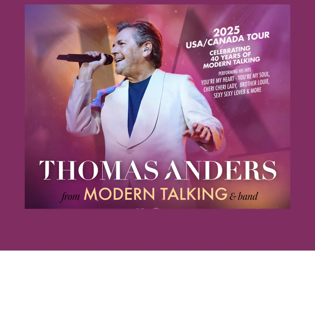 Thomas Anders from Modern Talking & ban