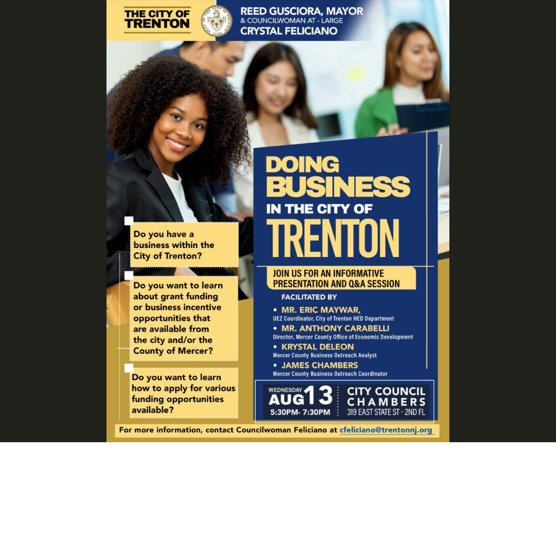 Doing Business in the City of Trenton