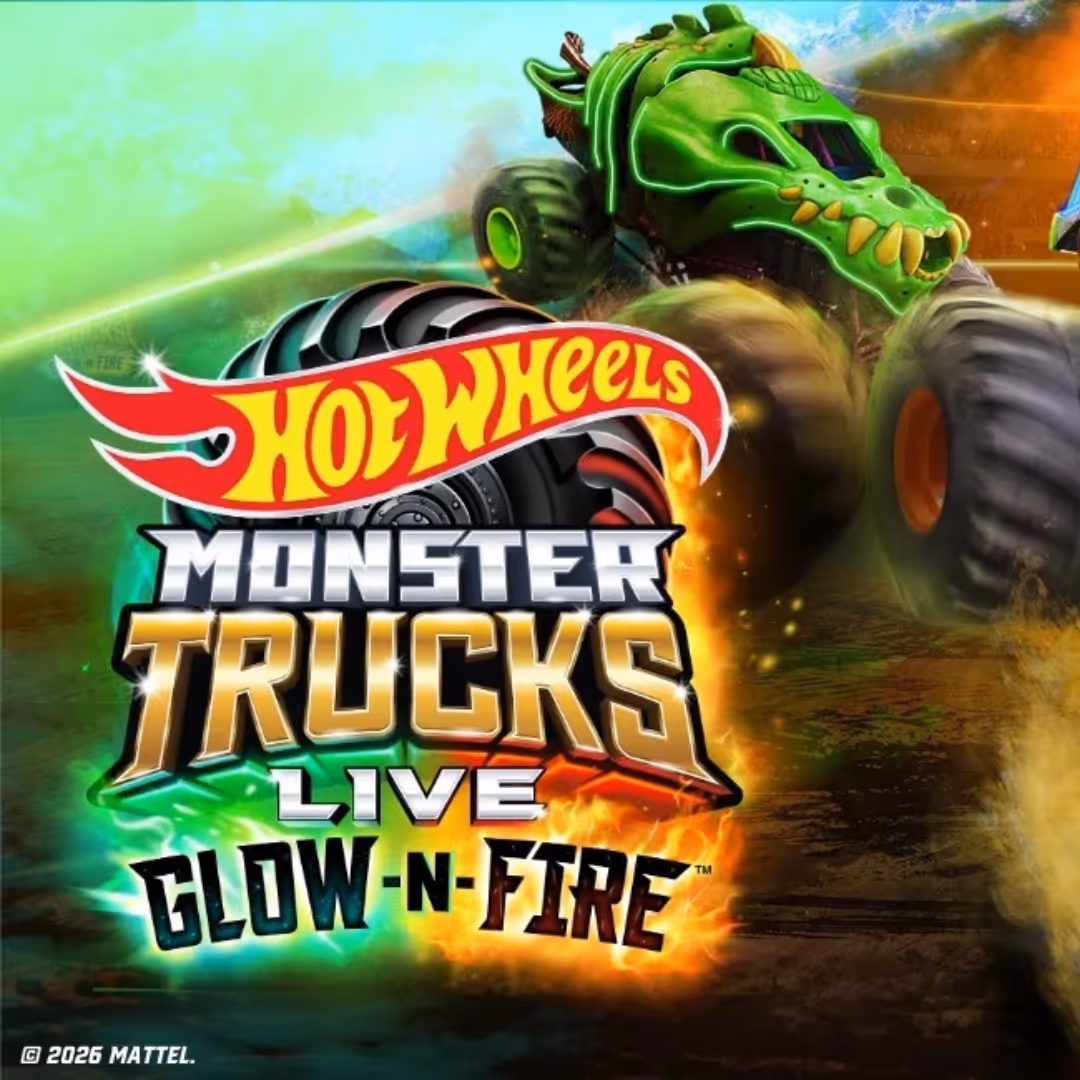 Hot Wheels Monster Trucks LIVE 'Glow-N-Fire'