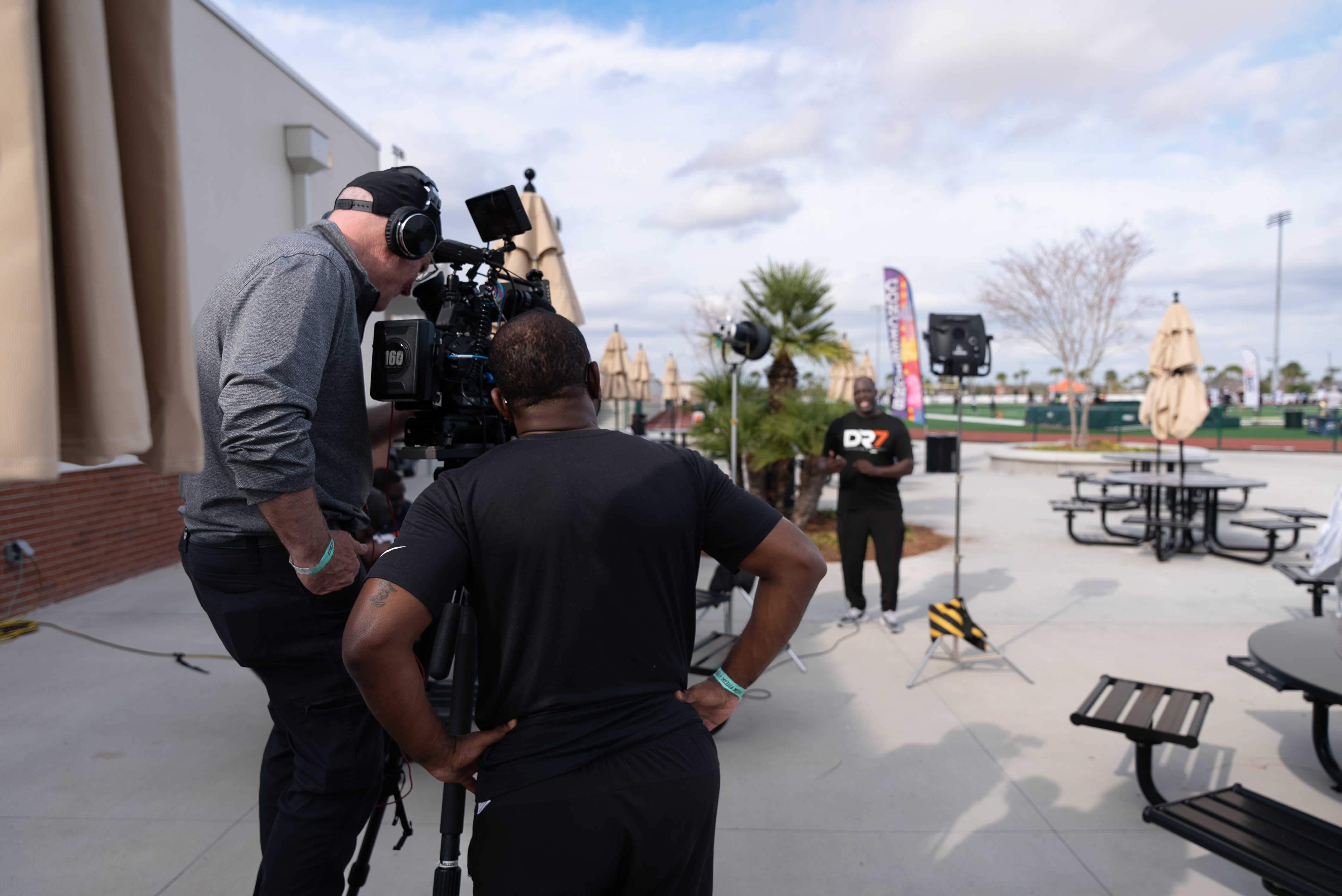 Studio Nine 13 assisting a local Orlando business with video production