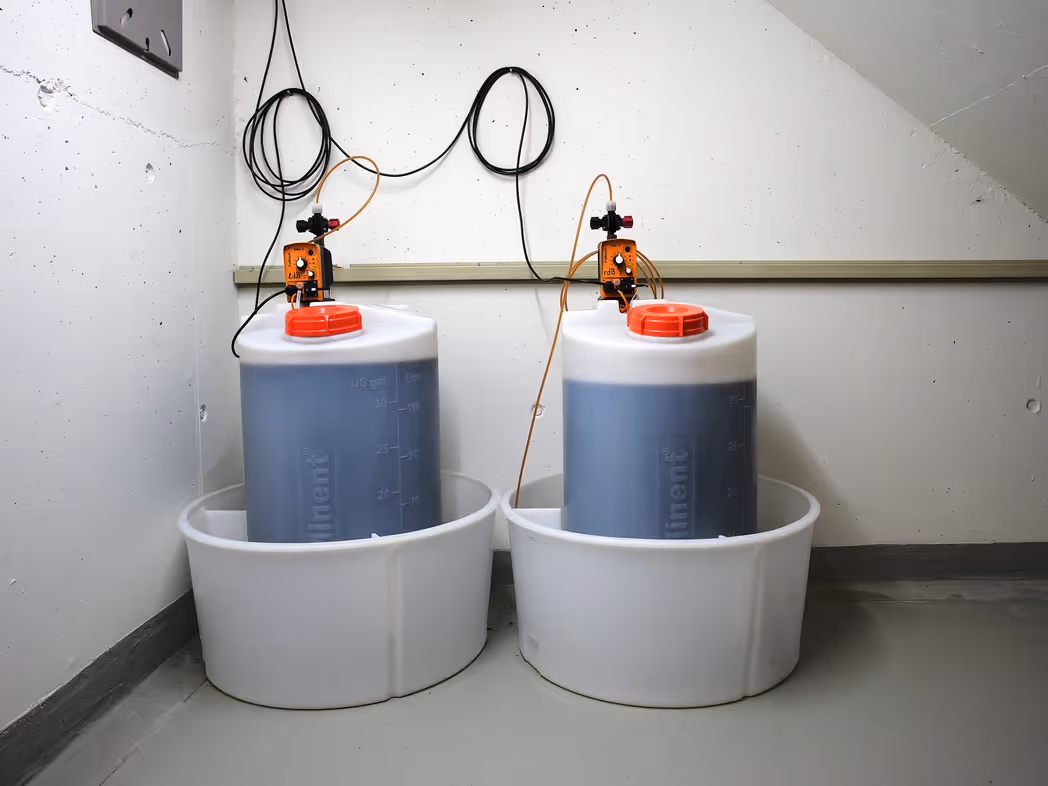 Anlage Härtestabilisation