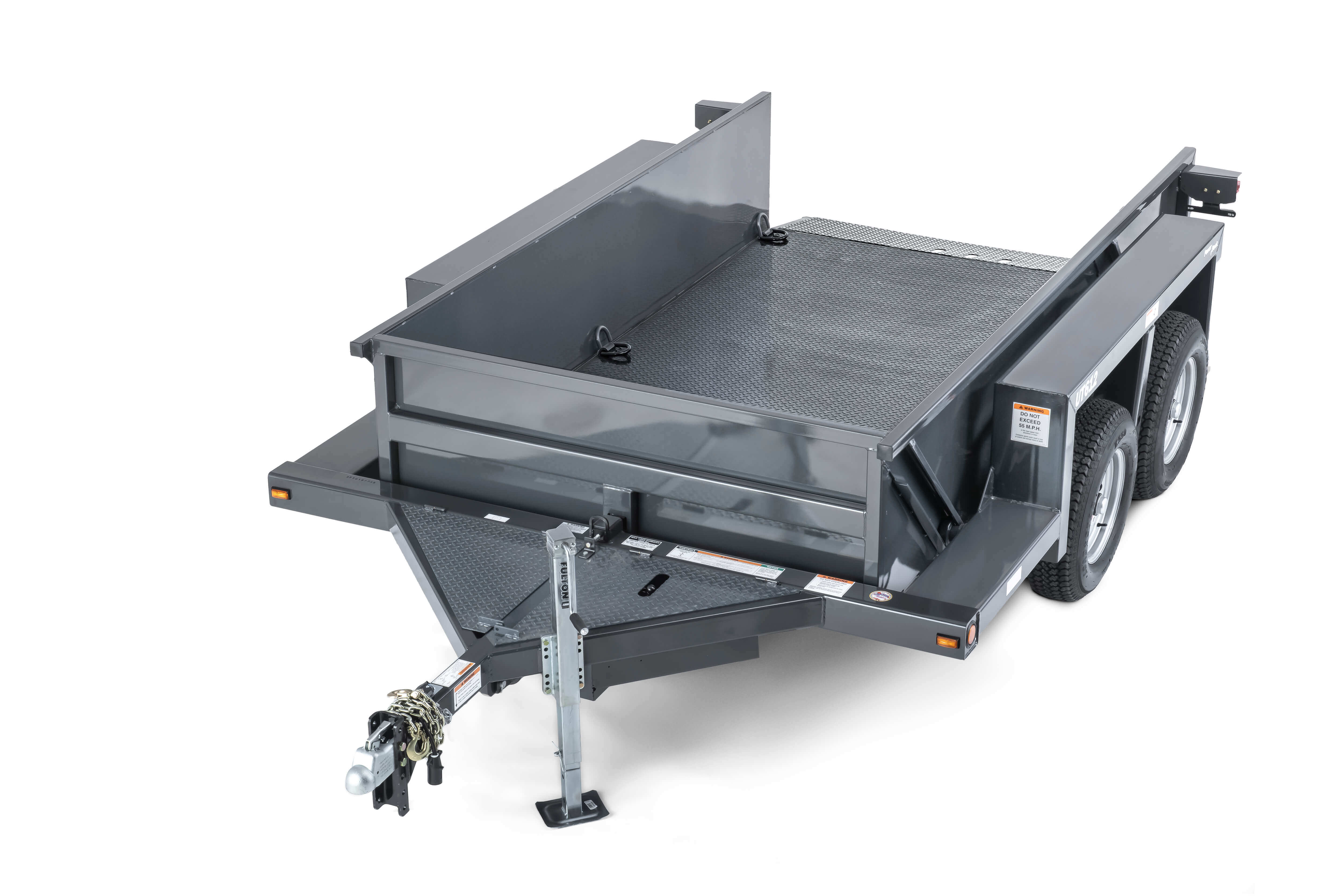 image of medium duty tandem axle utility trailer